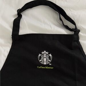 Starbucks Coffee Master Black Apron (NEW)